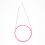 Спицы addi Unicorn 100 см, 2 мм, металлические круговые супергладкие 115-7/2-100