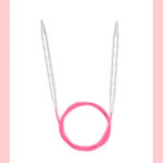 Спицы addi Unicorn 100 см, 8 мм, металлические круговые супергладкие 115-7/8-100