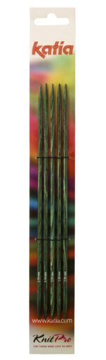 Спицы чулочные KATIA, деревянные, 20 см, 3,5 мм, арт.7633