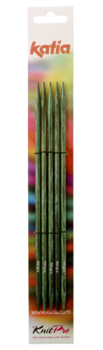 Спицы чулочные KATIA, деревянные, 20 см, 4,5 мм, арт.7635