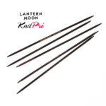 Спицы чулочные Lantern Moon 2,5мм, 15см, эбеновое дерево, KnitPro, 350001