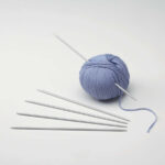 Спицы для вязания Addi чулочные, алюминий, 3,5 мм, 20 см, 5 шт в блистере, арт.201-7/3.5-20