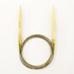 Спицы для вязания Addi круговые бамбуковые, 10 мм, 150 см, арт.555-7/10-150