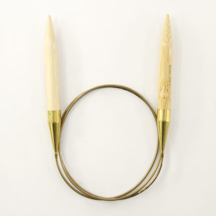 Спицы для вязания Addi круговые бамбуковые, 12 мм, 100 см, арт.555-7/12-100
