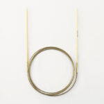 Спицы для вязания Addi круговые бамбуковые, 2,5 мм, 120 см, арт.555-7/2.5-120