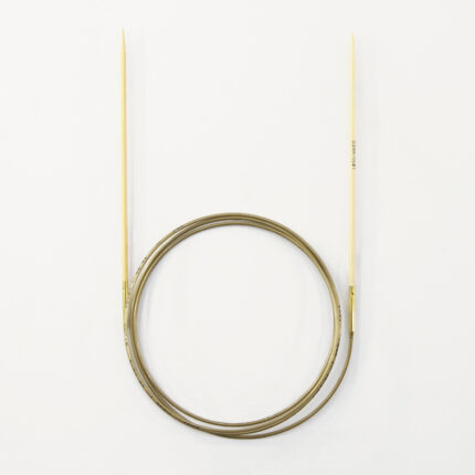 Спицы для вязания Addi круговые бамбуковые, 2,5 мм, 120 см, арт.555-7/2.5-120