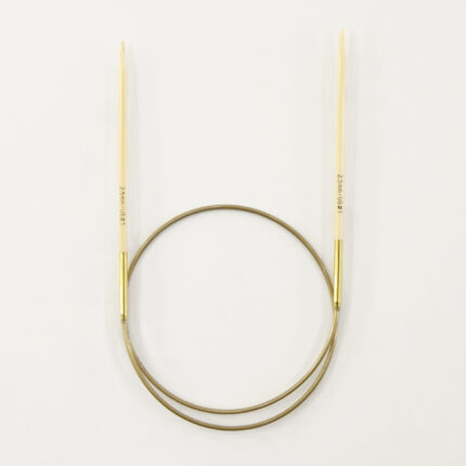 Спицы для вязания Addi круговые бамбуковые, 2,5 мм, 50 см, арт.555-7/2.5-50