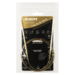 Спицы для вязания Addi круговые бамбуковые, 3,5 мм, 120 см, арт.555-7/3.5-120