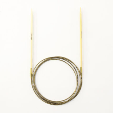 Спицы для вязания Addi круговые бамбуковые, 3,5 мм, 150 см, арт.555-7/3.5-150