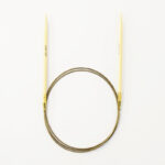 Спицы для вязания Addi круговые бамбуковые, 4 мм, 120 см, арт.555-7/4-120