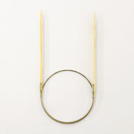 Спицы для вязания Addi круговые бамбуковые, 4 мм, 60 см, арт.555-7/4-60