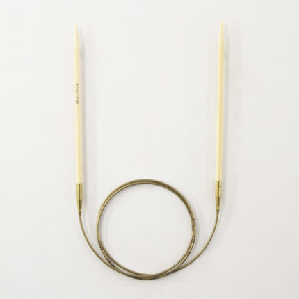 Спицы для вязания Addi круговые бамбуковые, 4 мм, 80 см, арт.555-7/4-80