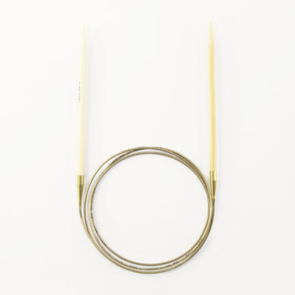 Спицы для вязания Addi круговые бамбуковые, 5 мм, 120 см, арт.555-7/5-120