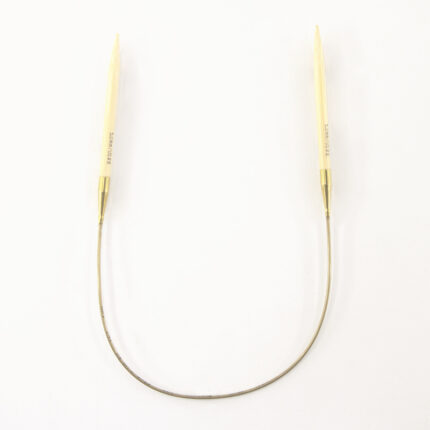 Спицы для вязания Addi круговые бамбуковые, 5 мм, 40 см, арт.555-7/5-40