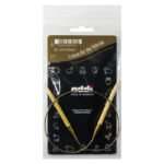 Спицы для вязания Addi круговые бамбуковые, 5,5 мм, 50 см, арт.555-7/5.5-50