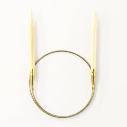 Спицы для вязания Addi круговые бамбуковые, 5,5 мм, 50 см, арт.555-7/5.5-50