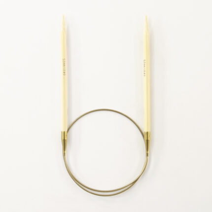 Спицы для вязания Addi круговые бамбуковые, 5,5 мм, 60 см, арт.555-7/5.5-60