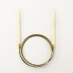 Спицы для вязания Addi круговые бамбуковые, 6 мм, 120 см, арт.555-7/6-120