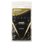 Спицы для вязания Addi круговые бамбуковые, 6 мм, 50 см, арт.555-7/6-50