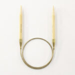 Спицы для вязания Addi круговые бамбуковые, 6,5 мм, 50 см, арт.555-7/6.5-50