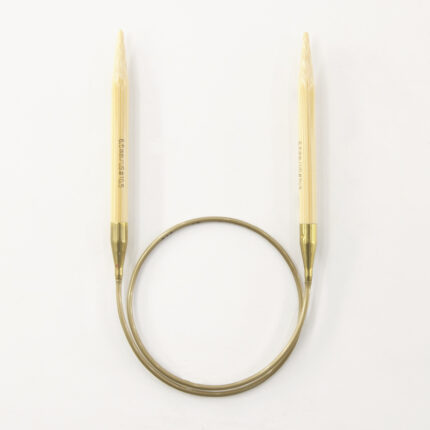 Спицы для вязания Addi круговые бамбуковые, 6,5 мм, 50 см, арт.555-7/6.5-50