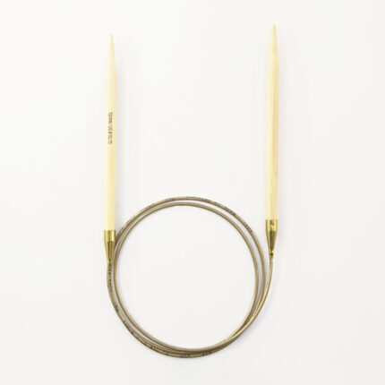 Спицы для вязания Addi круговые бамбуковые, 7 мм, 100 см, арт.555-7/7-100