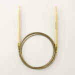 Спицы для вязания Addi круговые бамбуковые, 7 мм, 120 см, арт.555-7/7-120