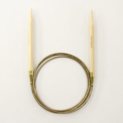 Спицы для вязания Addi круговые бамбуковые, 7 мм, 120 см, арт.555-7/7-120