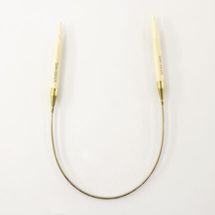 Спицы для вязания Addi круговые бамбуковые, 7 мм, 40 см, арт.555-7/7-40