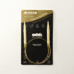 Спицы для вязания Addi круговые бамбуковые, 7 мм, 50 см, арт.555-7/7-50