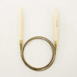 Спицы для вязания Addi круговые бамбуковые, 8 мм, 120 см, арт.555-7/8-120