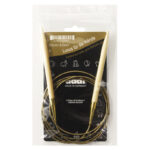 Спицы для вязания Addi круговые бамбуковые, 8 мм, 150 см, арт.555-7/8-150