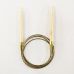 Спицы для вязания Addi круговые бамбуковые, 9 мм, 150 см, арт.555-7/9-150