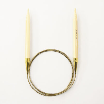 Спицы для вязания Addi круговые бамбуковые, 9 мм, 80 см, арт.555-7/9-80