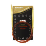 Спицы для вязания Addi круговые позолоченные с удлиненным кончиком, 6,5 мм, 150 см, арт.755-7/6.5-150