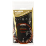 Спицы для вязания Addi круговые позолоченные с удлиненным кончиком, 6,5 мм, 150 см, арт.755-7/6.5-150