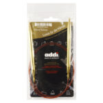 Спицы для вязания Addi круговые позолоченные с удлиненным кончиком, 8 мм, 100 см, арт.755-7/8-100