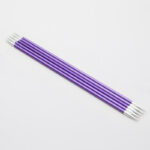 Спицы для вязания Knit Pro чулочные Zing 15см, 7,0мм, арт.47015