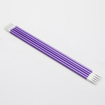 Спицы для вязания Knit Pro чулочные Zing 20см, 3,75мм, арт.47038
