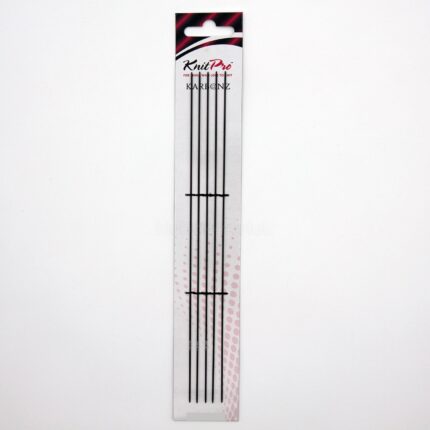 Спицы для вязания Knit Pro чулочные, карбоновые Karbonez 1мм, 20см, арт.41120