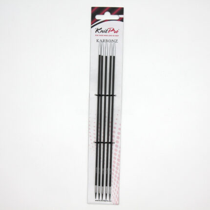 Спицы для вязания Knit Pro чулочные, карбоновые Karbonez 2,25мм, 20см, арт.41125