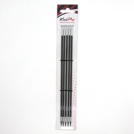 Спицы для вязания Knit Pro чулочные, карбоновые Karbonez 3,00мм, 20см, арт.41128