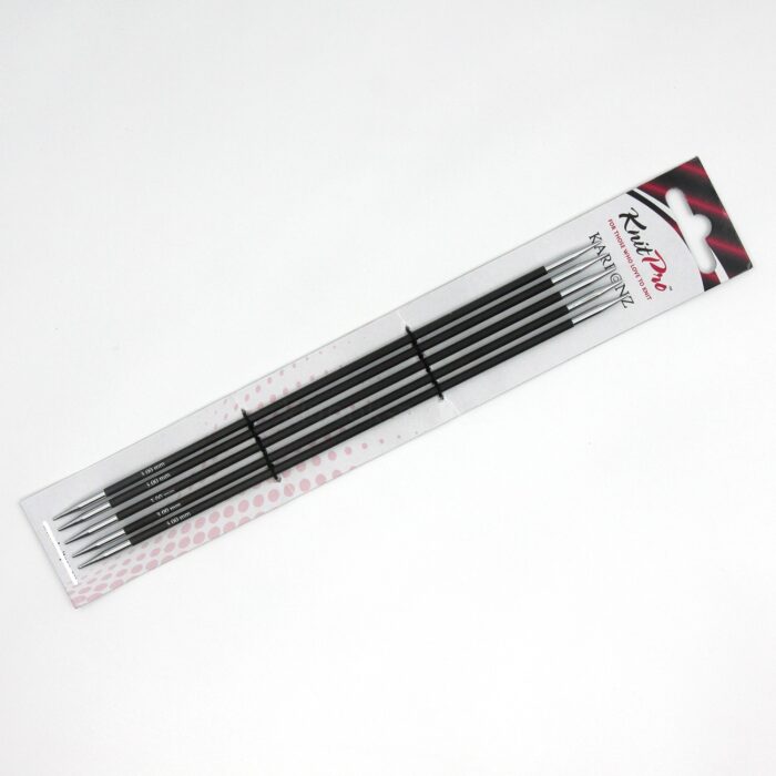 Спицы для вязания Knit Pro чулочные, карбоновые Karbonez 3,00мм, 20см, арт.41128