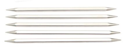 Спицы для вязания Knit Pro чулочные, металлические, квадратные Nova Cubics 3,25мм, 20см, арт.12126