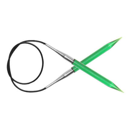 Спицы для вязания Knit Pro круговые Trendz 9мм, 80см, арт.51091