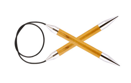 Спицы для вязания Knit Pro круговые, деревянные Royale 12,00мм, 80см, арт.29105