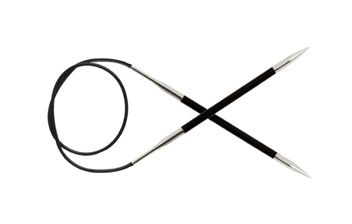 Спицы для вязания Knit Pro круговые, карбоновые Karbonez 3,25мм, 100см, арт.41206