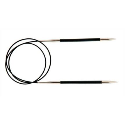 Спицы для вязания Knit Pro круговые, карбоновые Karbonez 3,50мм, 100см, арт.41207