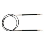 Спицы для вязания Knit Pro круговые, карбоновые Karbonez 7,00мм, 100см, арт.41215