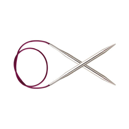 Спицы для вязания Knit Pro круговые, металлические Nova Metal 12,00мм, 80см, арт.11347